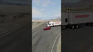 Realistic Highway Car Crashes #616
