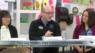 Wisconsin DCF Secretary visits with child care providers in Eau Claire to gauge industry concerns