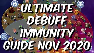 Ultimate Debuff Immunity Guide November 2020 - Poison, Bleed & More! - Marvel Contest of Champions