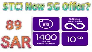 STC! New 5G? Internet Offer? Only 89 SAR || 10 GB !
