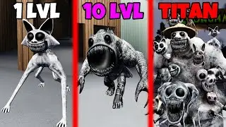 Max Evolution of Zoonomaly Monsters From Cat to BOSS TITAN in Zoonomaly Morphs Roblox as Zoochosis