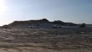 Driving on beach fail