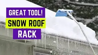 Best Aluminium Roof Rake Under Budget || Garelick Snow Roof Rake Review