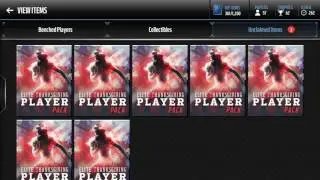 Thanksgiving elite player pack opening