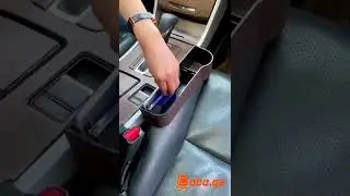 Baba.ge - Universal Car Seat Gap Organizer Holder High Capacity Car Front Seat Crevice Storage Box