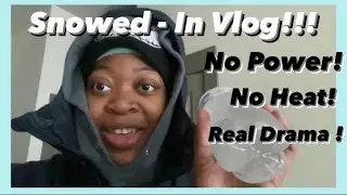 SNOWED IN!!!! Unexpected Dallas 4 Day Snow Blizzard Vlog
