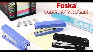 Foska High Quality ABS Plastic Mini Paper Manual Standard No. 10 Desk Stapler ST1110