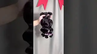 Bouncy loose wave bundles human hair.🖤 #befahair #loosewavehair #loosewave #hairextensions #bundle