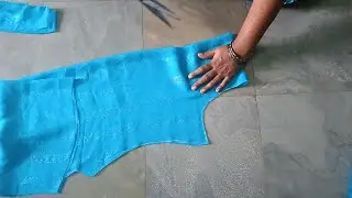 Very Easy Churidar Top Cutting/Simple Method