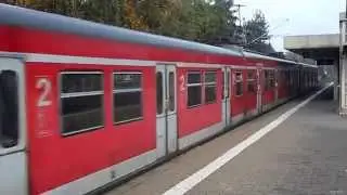 DB Baureihe 420 am letzten offiziellen Einsatztag bei der S-Bahn Rhein-Main 2.11.2014