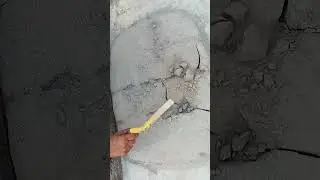 Digging huge pure sand slab & crumbling #drycrumbling #clay #satisfying #asmr #trending