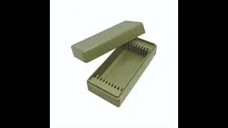 PLAZA PLASTIC SLIDE STORAGE BOXES 10 CAPACITY #microscopeslides #microscope #microscopeslide