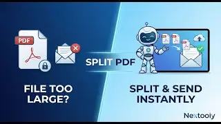 How to Split PDF Pages Online for Free (Extract Specific Pages) | Nextooly
