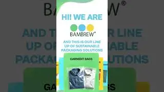 Introducing Bambrew&rsquo;s Garment Industry-Ready Packaging Range  #sustainablesolutions #bambrew
