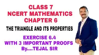 CLASS 7 CHAPTER 6 THE TRIANGLE AND ITS PROPERTIES EXERCISE 6.4 ( 7-6-V-4 )