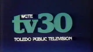1985 WGTE TV30 Legal ID and Ohio Educational Broadcasting Bumper