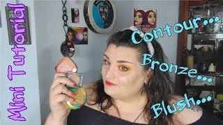 Mini Tutorial - How and Where to Contour, Bronze + Blush | Over 40 | Mature skin