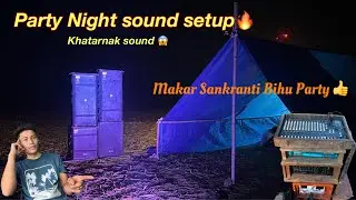Makar Sankranti & Bihu Party Sound Setup 🔥 | Ahuja SWX-1010 + SPX-810 / Powerful Ahuja Sound Setup 