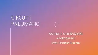 Circuiti Pneumatici