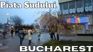 Exploring BUCHAREST | Big Berceni | Piata Sudului | Sector 4 | City Walk 2026 București ROMANIA