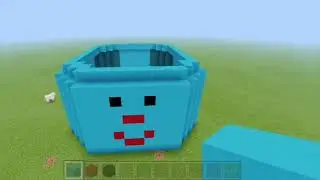 first video😄😄, blue face house tutorial, 😄
