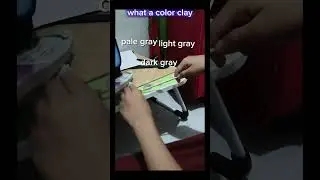 what a color clay 🤔&hearts;️#caly#playdogh#funny