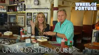 Pat & Vanna Visit Union Oyster House in Boston | Wheel of Fortune