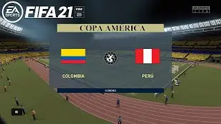 FIFA 21 🎮 - Copa Am&eacute;rica - Colombia vs. Per&uacute; @ O Dromo ⚽
