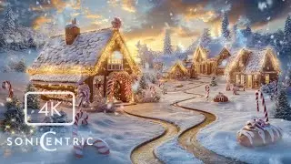 Candyland Christmas With Kid's Holiday Music | 4K Christmas Classroom | Produced by SoniCentric
