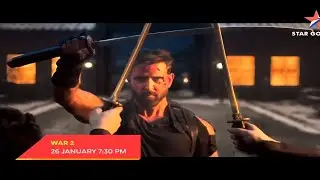 |Tv Par Pehli Baar| War 2 Tomorrow 7:30Pm On Star Gold 