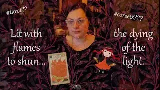 When You're a Sagittarius... #gothic #corsets #craftvlog