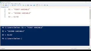 POWERSHELL - VARIABLES