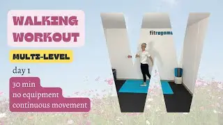 30 Minute Multi Level Low Impact Walking Workout
