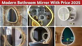 Latest Mirror Design For Bathroom With Price 2025 || Bathroom Mirror Design || Led Light Mirror 