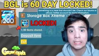 My 200 BGLS Are LOCKED + (LOCKED FOR 60 DAYS) - Growtopia