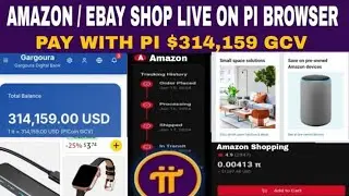 PINETWORK TERBARU~SHOPPING WITH PI GCV $314159 IN AMAZON || GAOURGORA DIGITAL BANK.