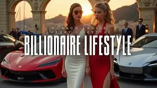Monaco Ladies Luxury Lifestyle💲Best Supercar Arrivals & Billionaire Nightlife
