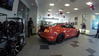 2016 GT350 Showroom Exit