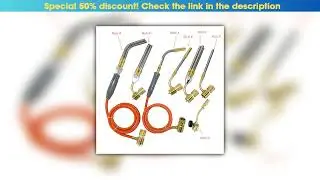 Review Mapp Torch Gas Welding Flame Brazing Tool 1.5m Hose CGA600 BBQ Heating Quenching HVAC Plumbi