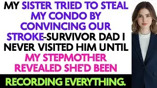 My Sister Tried To Steal My Condo By Convincing Our Stroke-Survivor Dad I Never...
