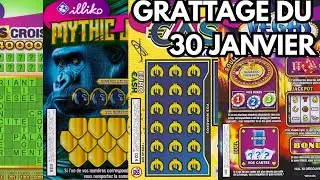 GRATTAGE DU 30 JANVIER 🎯 PETIT GAIN LORS DE CETTE SESSION ! 