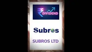 Subros Ltd ( Dividend Announcement ) #dividend #dividendstocks #stockmarket #stocks #share #trending