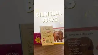 What book would you choose?📚 #bilingual#books #learnenglish #teacher #booktube #colors #brownbears