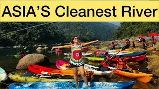 India&rsquo;s Clearest River Experience 🇮🇳 | Shnongpdeng, Umngot River & Bangladesh Border&rdquo;