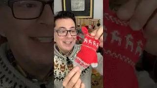 Vlogmas - 23-й день адвента с пряжей Crazy Perlen от Zauberball of Schoppel от Эдит!