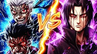 Itachi vs gojo and sukuna😈 compare video. But why🤔