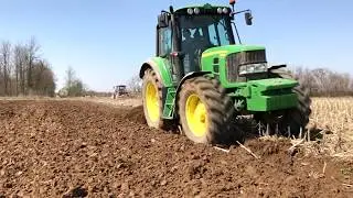 John Deere 6430 + Vogel Noot M1020 Szántás Ploughing 2017