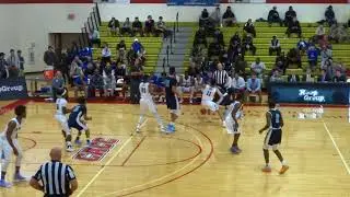 Yasin Pretlow hits the fadeaway off the glass
