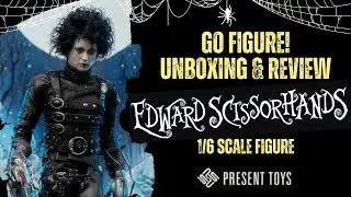 PRESENT TOYS EDWARD SCISSORHANDS JOHNNY DEPP 1/6 SCALE FIGURE UNBOXING AND REVIEW