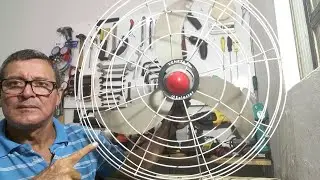Como Tirar a Hélice do Ventilador Industrial de  Parede Solaster  Veneza Pllus
